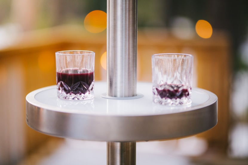 outdoor heater - the wrap around the table on the member&#039;s mark made huddling around...