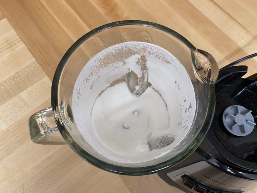 hamilton beach 58148a - most of the sugar remained granulated rather than powdered.