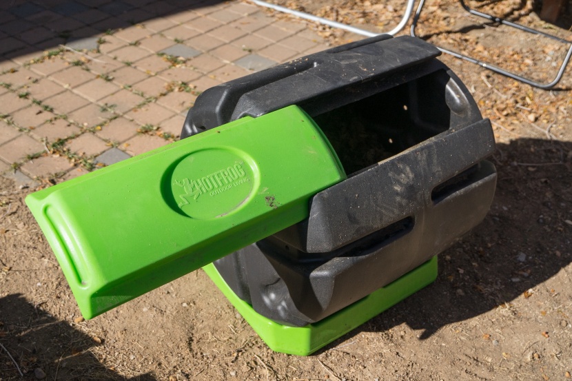 compost bin - the hotfrog arrives completely assembled and only has three parts; a...