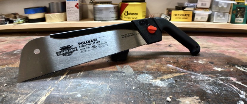 handsaw - the replaceable blade on the sharp corp extra fine pull saw is a...