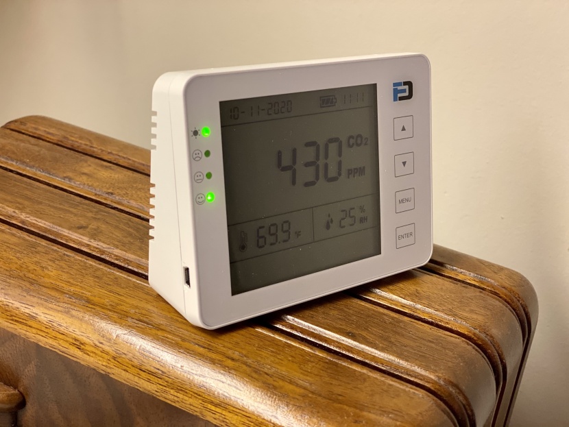 air quality meter - the forensics basic co2 meter is a solid, co2-focused monitor.