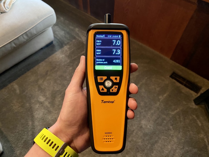 air quality meter - if you looking for a handheld monitor to use for certain projects...
