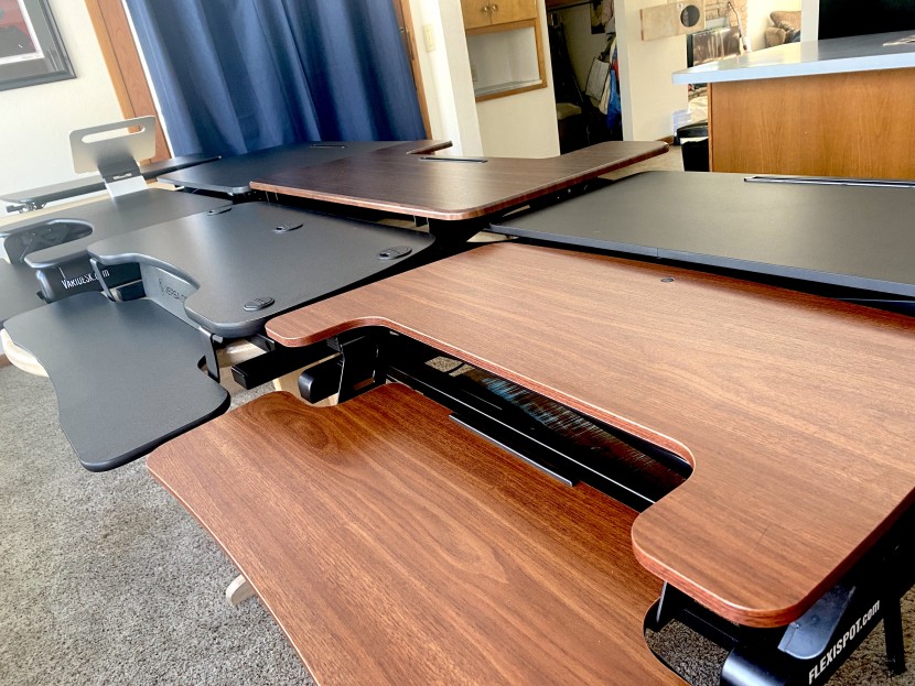 so many converters! we stood, sat, and stood again while reading and...