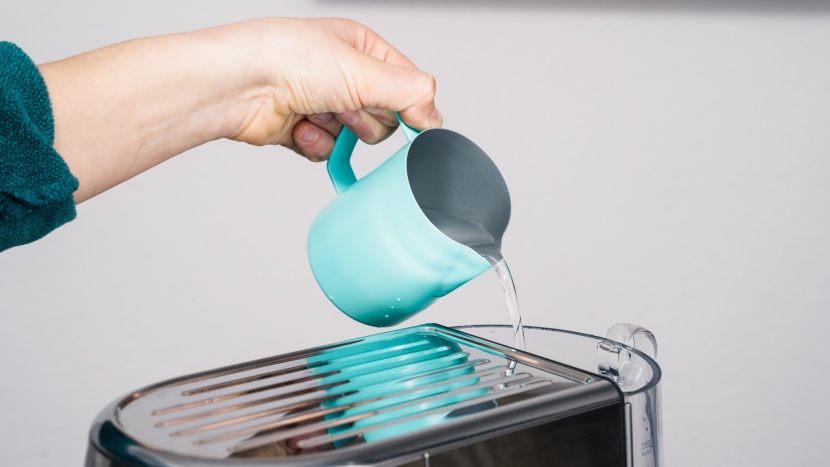 breville bambino - we appreciate the easy to fill water tank.