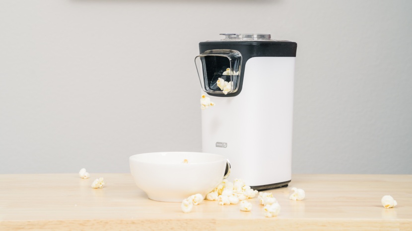 popcorn popper - the dash tends to make a bit of a mess and leaves some kernels...