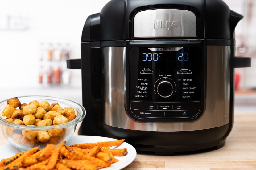 pressure cooker - the ninja foodi deluxe xl offers great air frying performance on top...