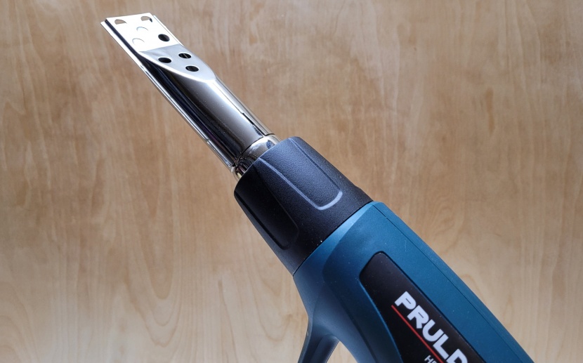 heat gun - this specialty nozzle included with the prulde heat gun is...