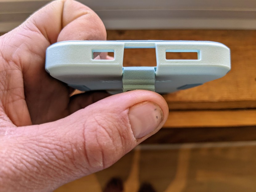 some models have a flap that covers the charge port to keep debris...