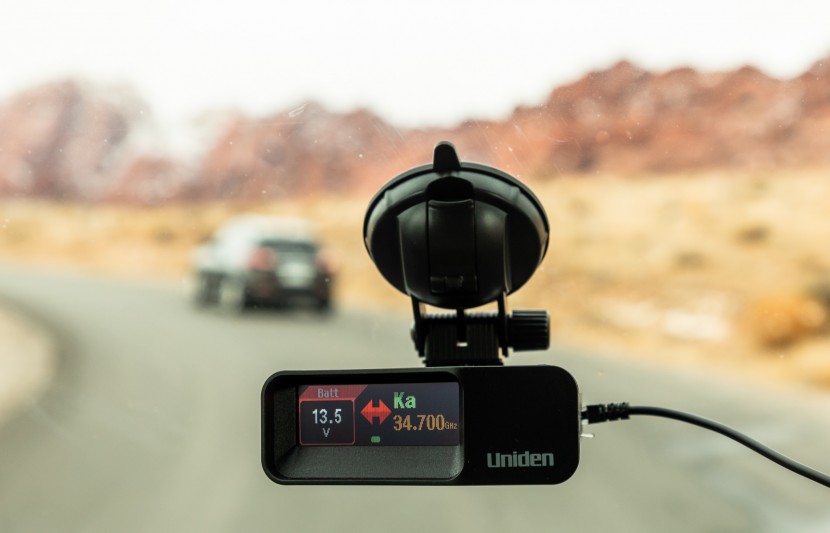 radar detector - the r7's range is great no matter what kind of terrain you find...