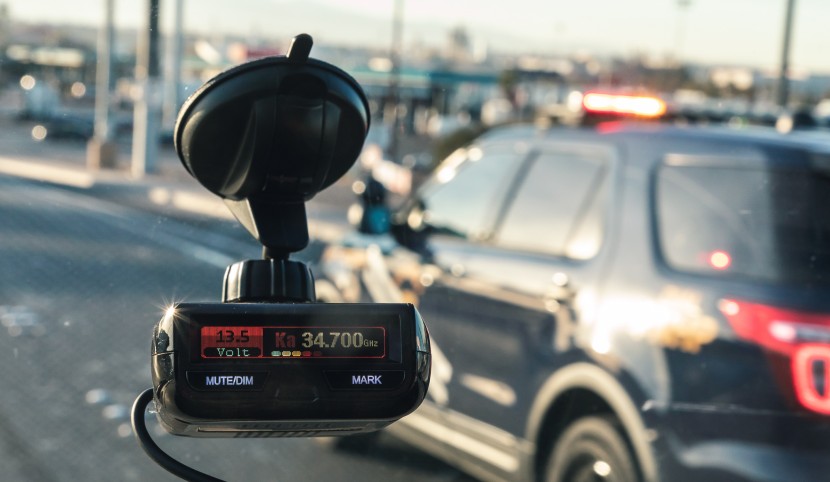 radar detector - we got some funny looks driving past the same speed traps over and...