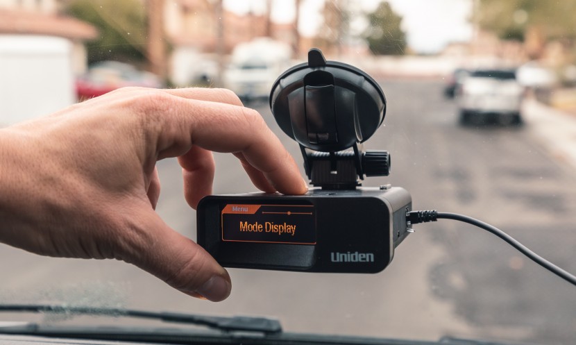 radar detector - the uniden r7 is highly customizable.