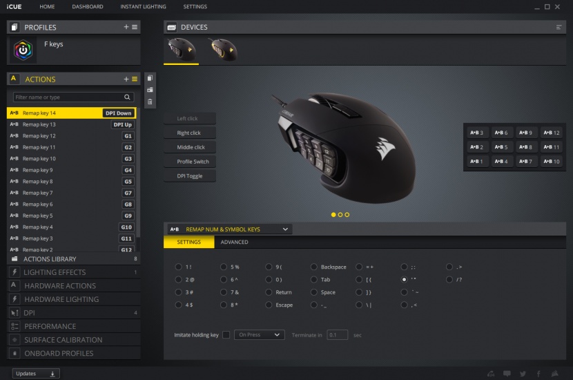 gaming mouse - high-level mmo and moba gameplay places extremely high demands on...