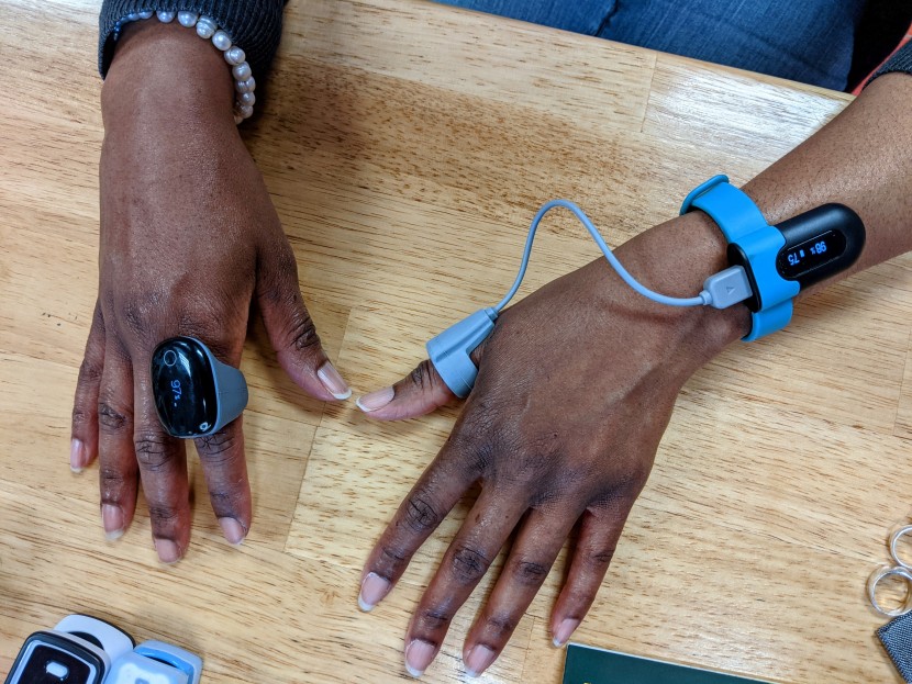 pulse oximeter - the wellue wrist and ring options share an easy-to-use app that...