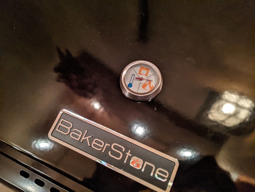 bakerstone original - instead of your standard thermometer, this versatile oven indicates...