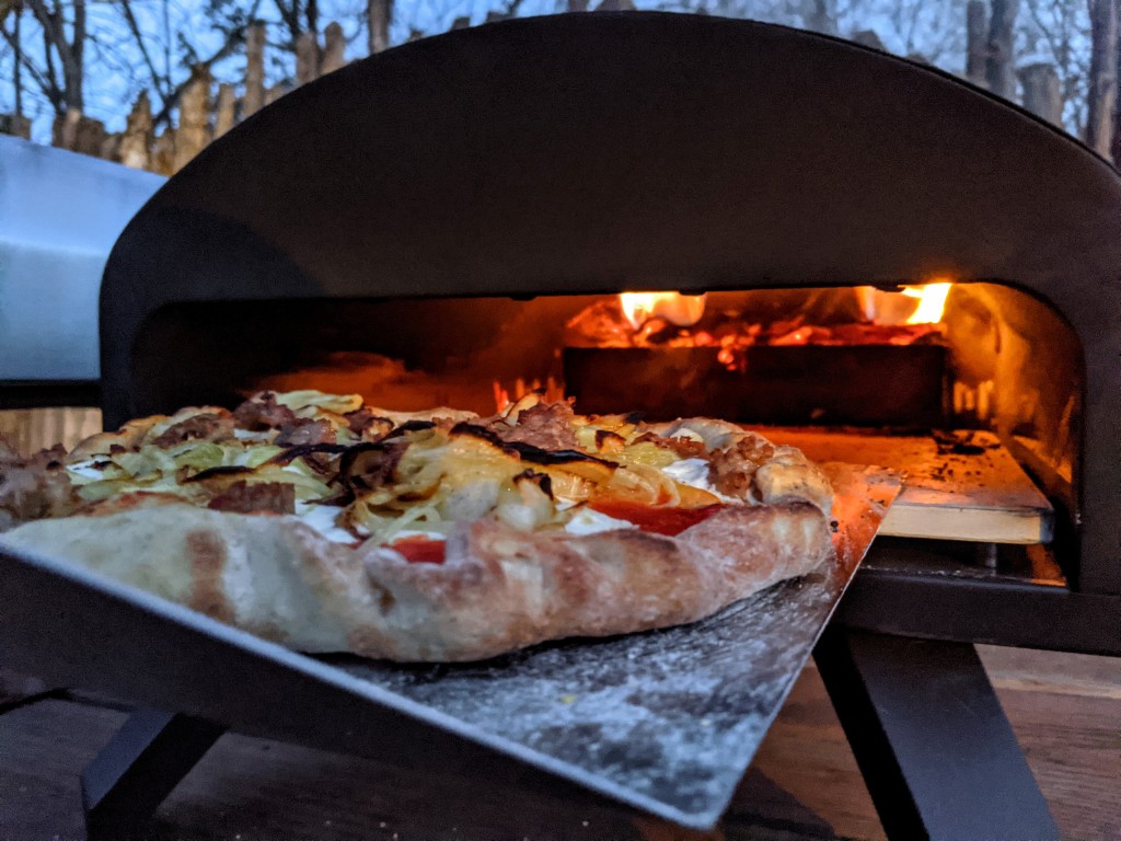 Let's Make A Pizza Outdoors with a Bertello Pizza Oven: A Review