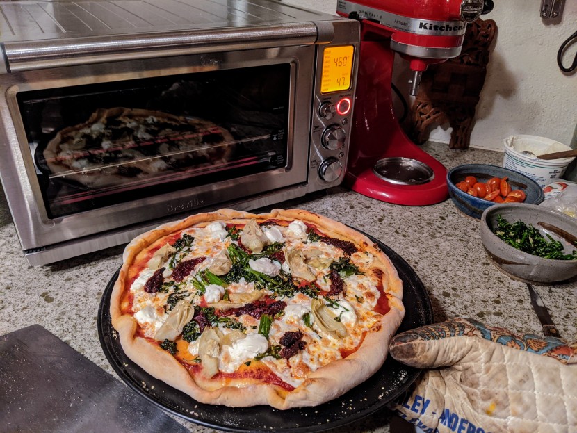 breville smart oven - while it won&#039;t be the same as an outdoor neapolitan-style oven, the...