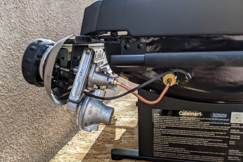 cuisinart alfrescamore - for some reason the entire gas control system, including hoses and...