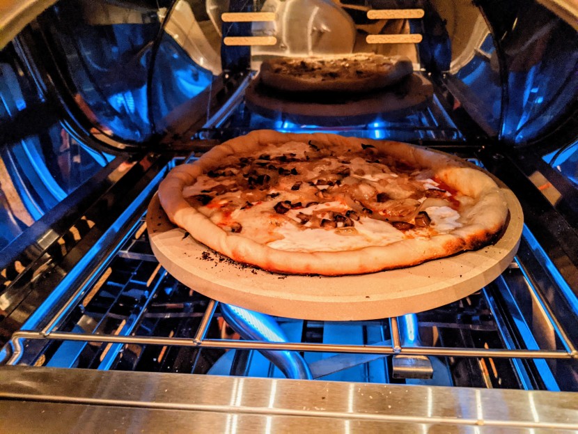 mont alpi portable - the stainless steel oven chamber is highly reflective, and draws...