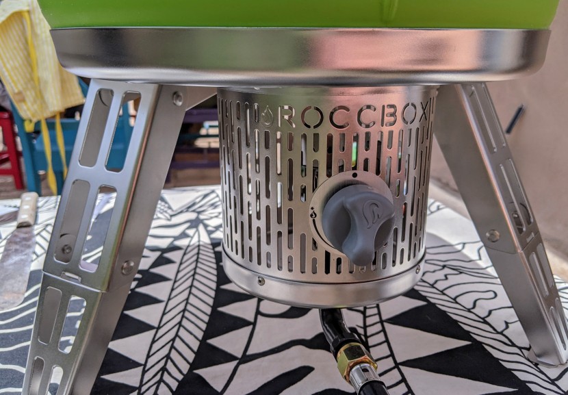 the gas-burner even looks like something off of a rocket ship, an...
