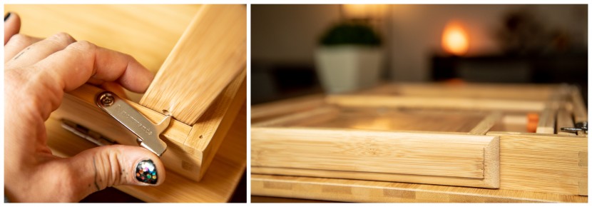 lap desk - the nnewvante bamboo is rather heavy, but it folds up nicely and...