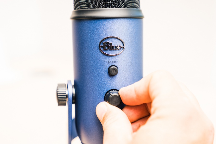 usb microphone - with prominent dials and buttons, the blue yeti was efficient and...