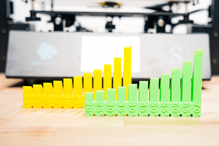 anycubic mega s - the overhang test.