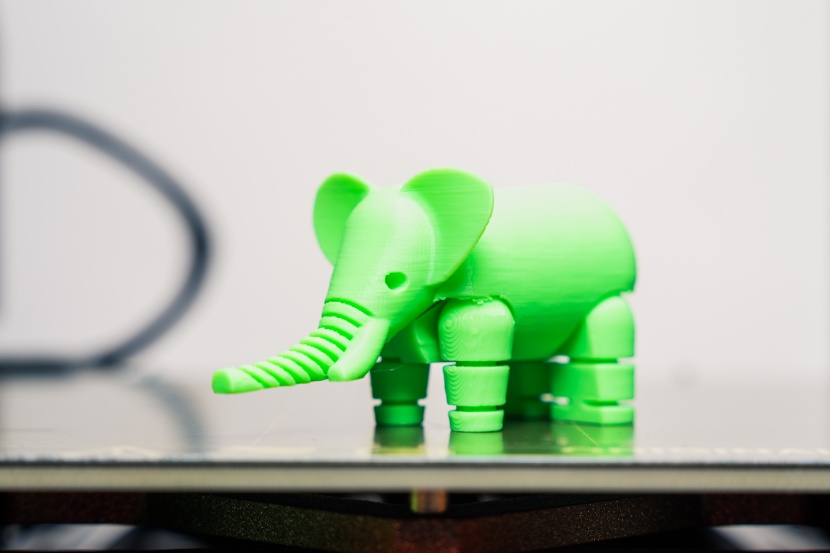 prusa i3 mk3s+ - the articulated elephant moved easily.