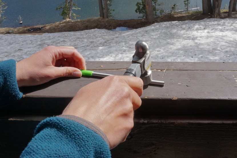 metal straw - the klean kanteen held up the best in the hammer test.