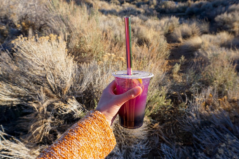 metal straw - the hiware angled tips jumbo straw is designed to be used with boba...