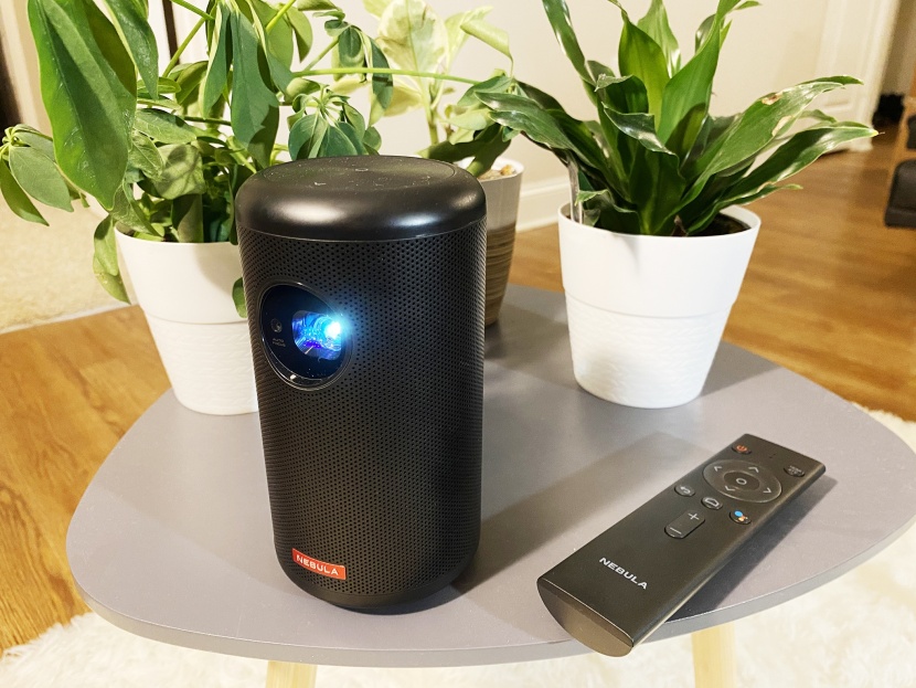 portable projector - this portable projector sets a high bar with great visuals, audio...