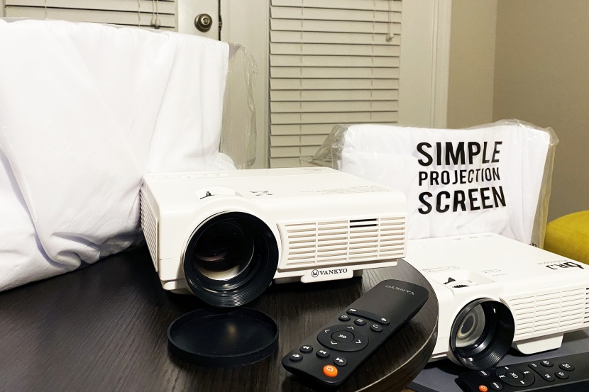 only two of our reviewed projectors came with screens, but none of...