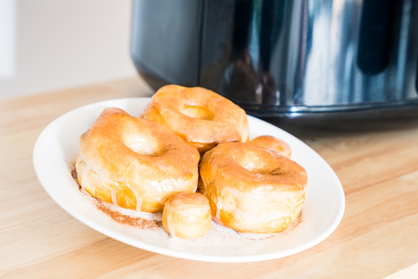 air fryer - the number of donuts we ate had out spirits high and our tummies...