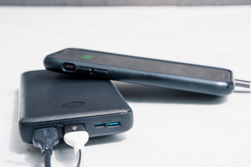 anker powercore essential 20000 - this larger-capacity charger is great if you want enough juice for a...