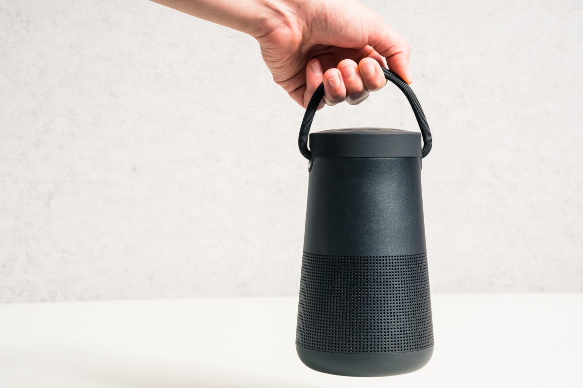 Bose SoundLink Revolve+ II Review (The carrying handle allows you to securely move the speaker around even when your hands are wet, and hang it from a...)