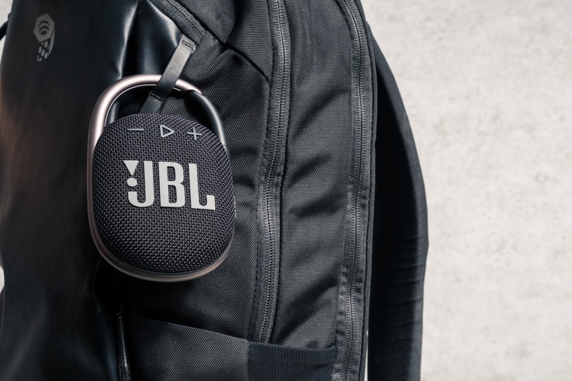 jbl clip 4 - this speaker easily comes along on hikes, and you can clip it...