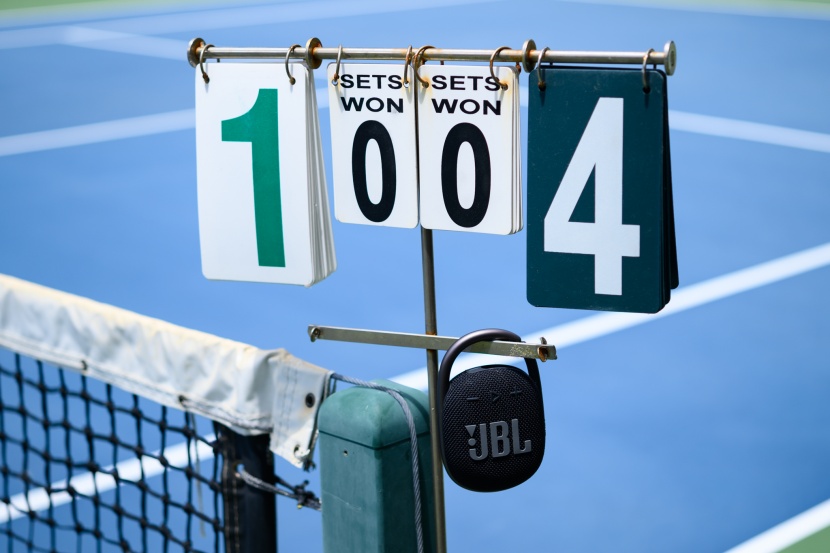 jbl clip 4 - while you can hang it anywhere, this speaker is too tiny to...