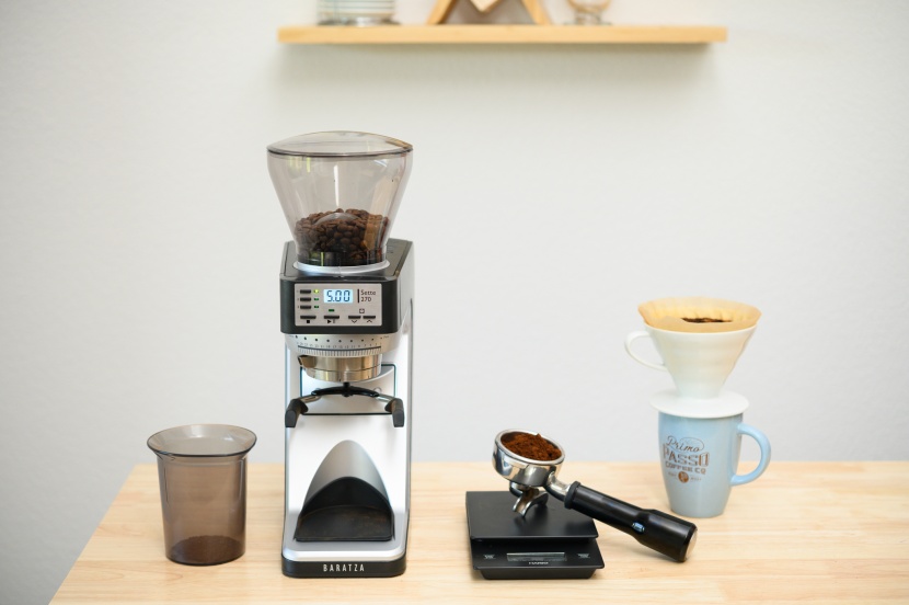 baratza sette 270 - the sette 270 ranges from pour-over to espresso grind size.