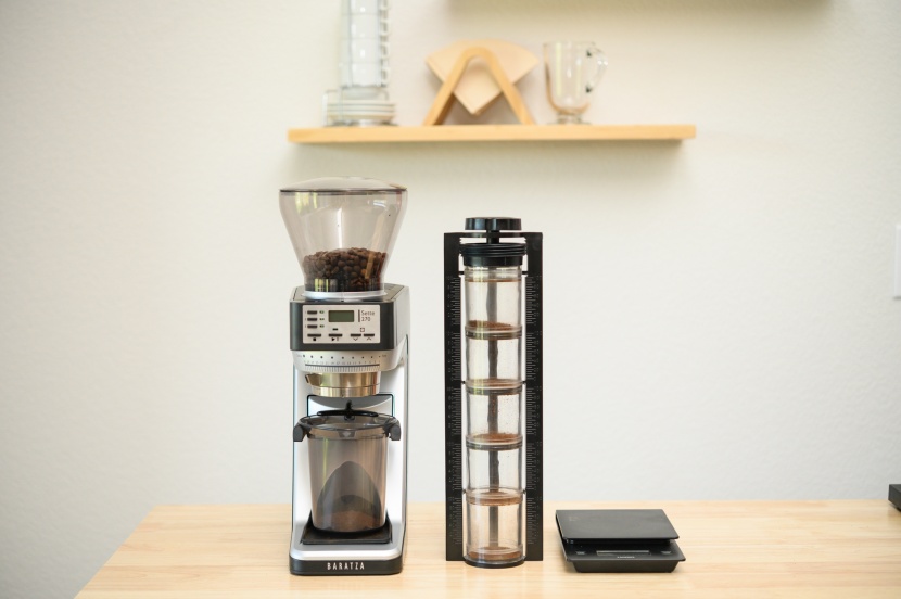 coffee grinder - a sieve analysis helps us determine the grind consistency of each...