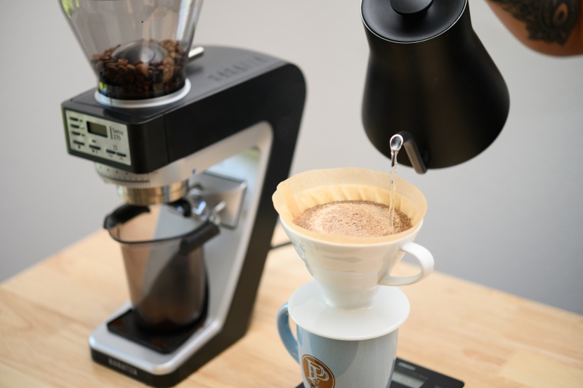 coffee grinder - the baratza sette excelled with fine grinds but also produced...