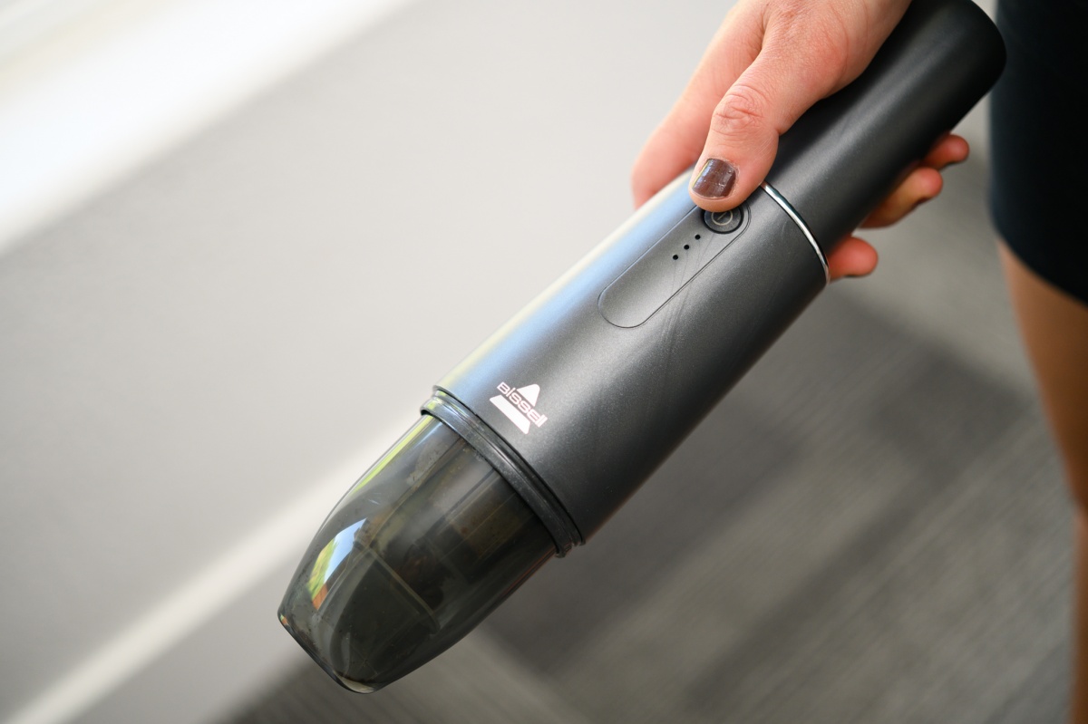 Bissell AeroSlim Review (We found this lightweight vacuum to be very convenient.)