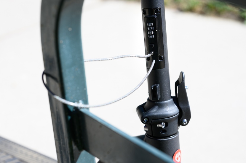 gotrax g4 - to help you hold onto your electric scooter, the gotrax has a small...