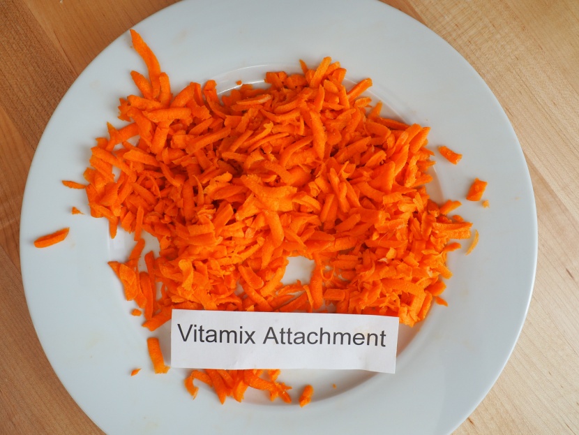 the shredded carrots are crisp as can be.