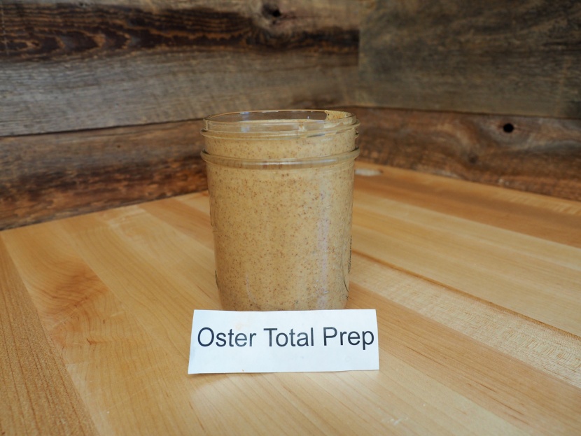 oster total prep 10-cup - our nut butter was a little grainy, but overall came out smooth and...