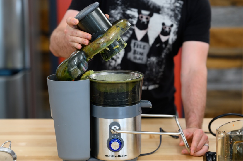 juicer - while most centrifugal models, like the hamilton beach big mouth...