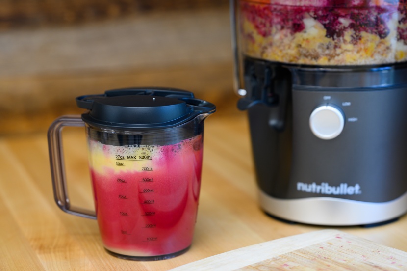 nutribullet 800w juicer - juice blends from the nutribullet juicer tended to be very foamy and...