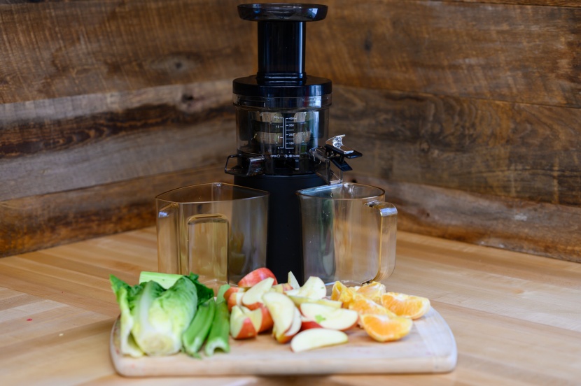 juicer - the hurom slow juicer is a stylish, vertical slow juicer, but...