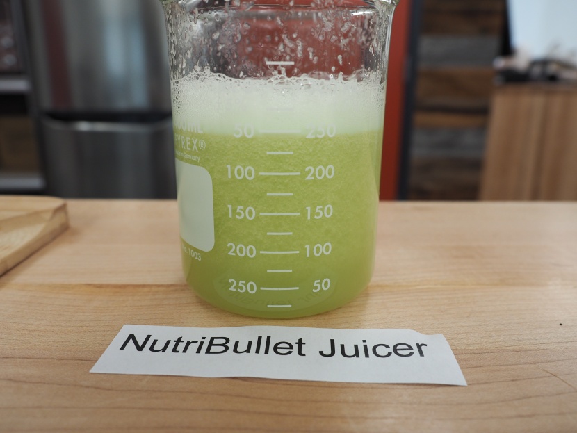 in one of our yield tests, notice the amount of solids mixed into...