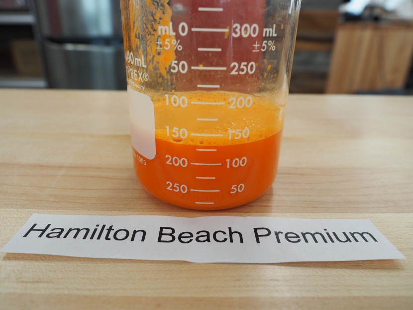 hamilton beach big mouth premium - not only was the yield of carrot juice higher than many other...