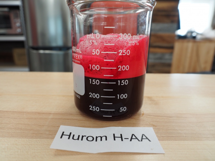 hurom slow juicer - this juicer produced relatively high yields of beet juice, but it...