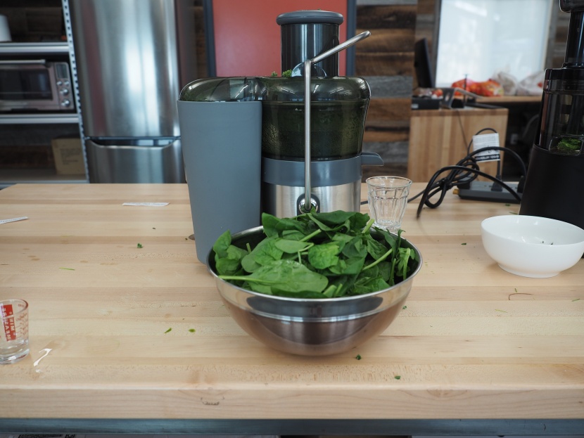 hamilton beach big mouth premium - greens with high water content, like spinach, work well in the big...